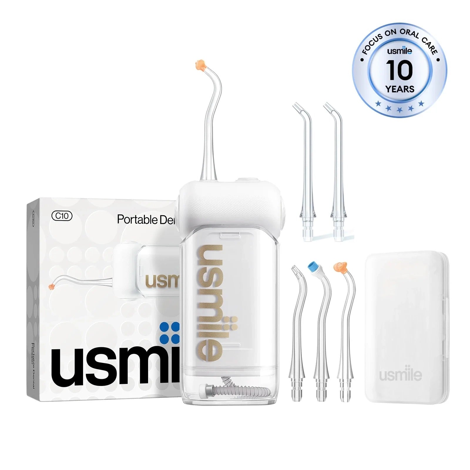 usmile C10 Dental Flosser x extra Replacement Standard Nozzle Flosser