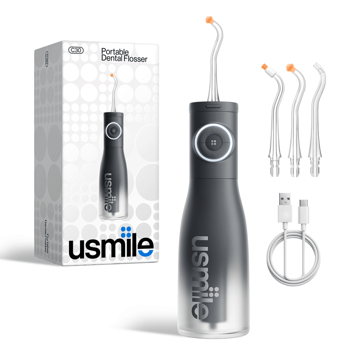 usmile C30 Cordless Water Flosser – Portable Oral Irrigator
