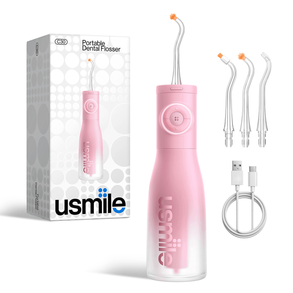 usmile C30 Cordless Water Flosser – Portable Oral Irrigator