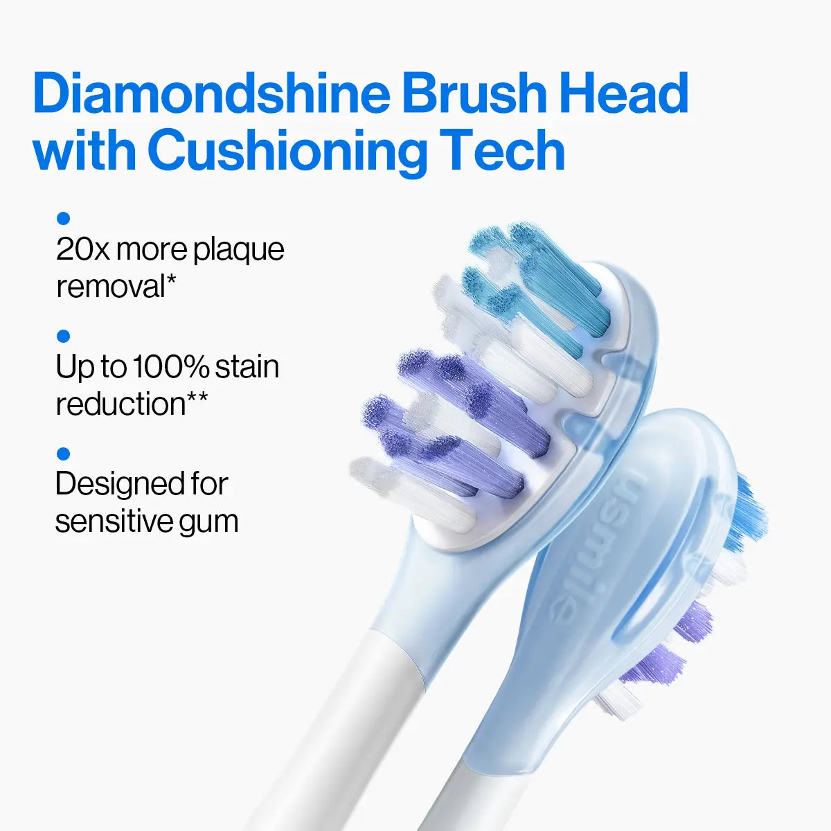 usmile Sonicare Toothbrush Head With Air Cushion 1.0 - For All usmile Toothbrush