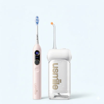 usmile Y20 PRO AI Toothbrush x C10 Water Flosser