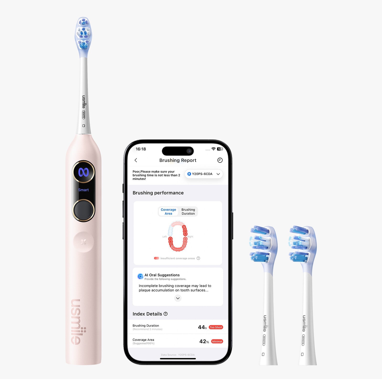 usmile Y20 PRO AI Electric Toothbrush