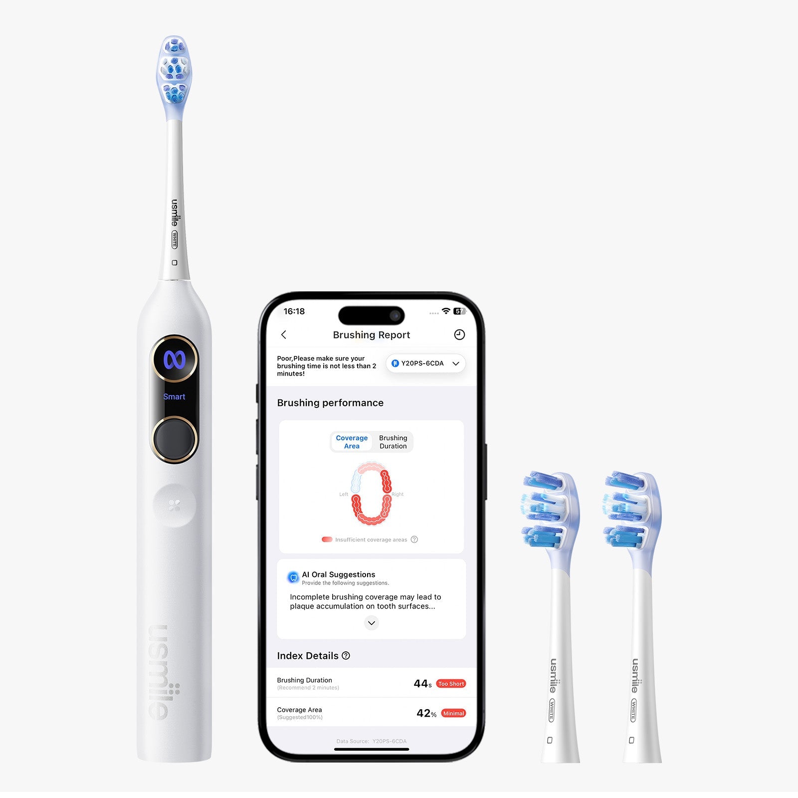 usmile Y20 PRO AI Electric Toothbrush